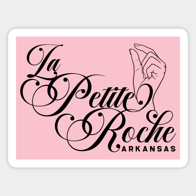 Little Rock, Arkansas Magnet by rt-shirts